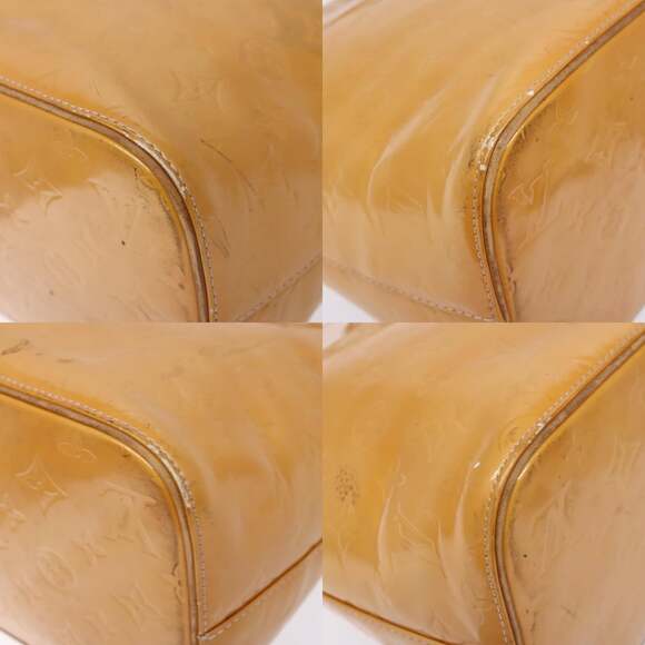 LOUIS VUITTON Monogram Vernis Houston Bag Marshmallow Pink M91302 - Picture 10 of 13